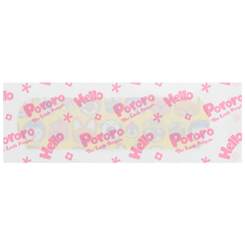 Băng keo cá nhân in hình Pororo Kids Band (72 x 18mm) hộp 8 miếng - 12